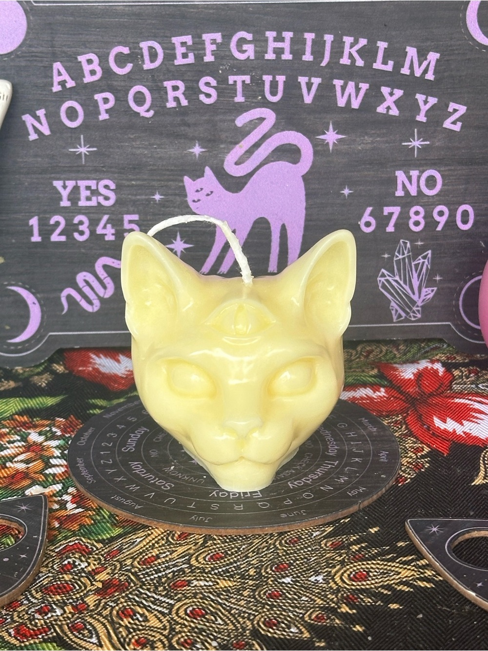 Third Eye Familiar Cat Candle